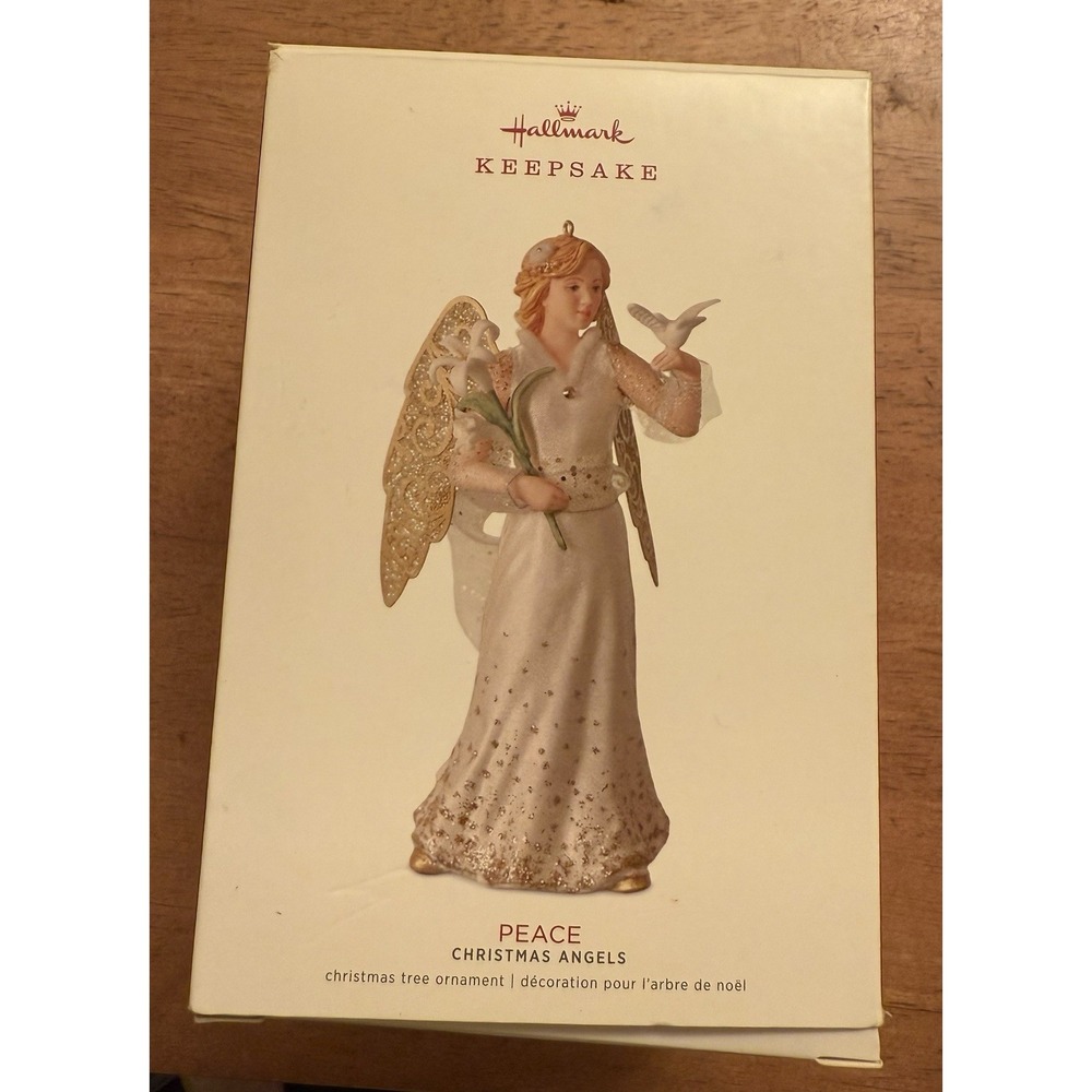 Hallmark Keepsake Christmas Angel Ornament Peace 2018‎